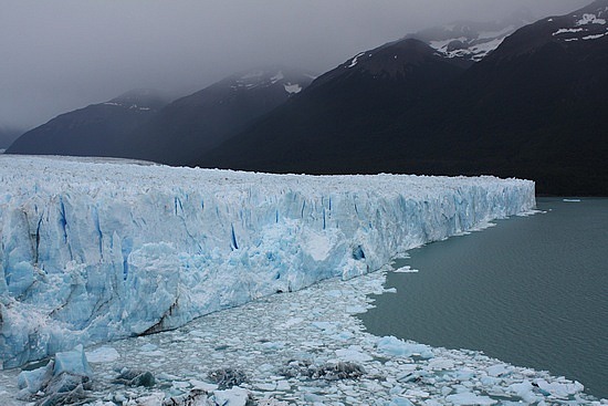 Perito Moreno Gletscher, leider im Regen