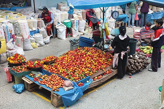 Mercado in Urubamba