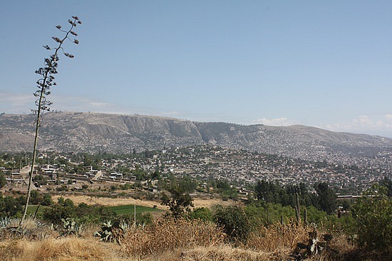 Blick auf Ayacucho