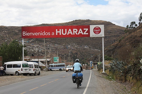 Ankunft in Huaraz