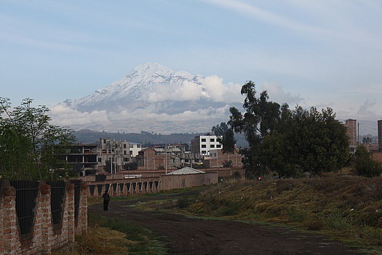 endlich sehen wir den Chimborazo (6310m)