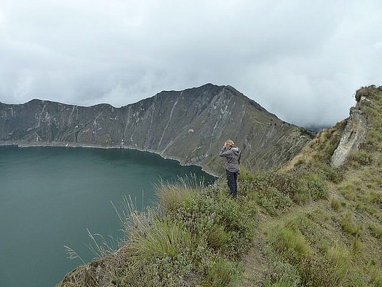 Quilotoa Kratersee
