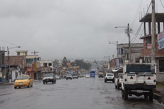 Stadteinfahrt "Riobamba"