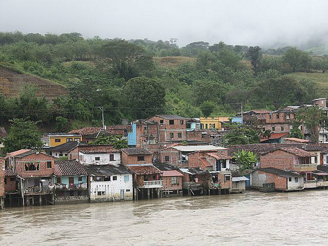Hochwasser in Kolumbien