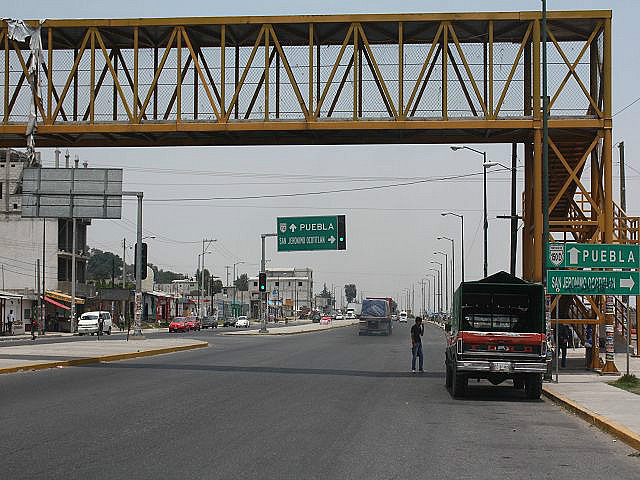 Fahrt nach Puebla