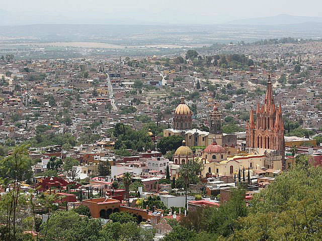erster Blick auf "San Miguel de Allende"