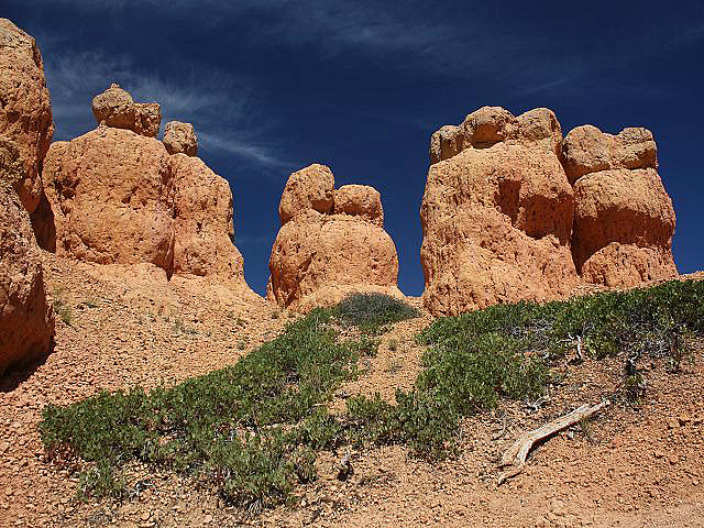 Landschaft im Red Canyon