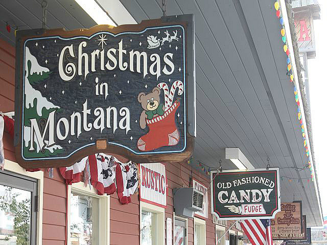 West Yellowstone town
