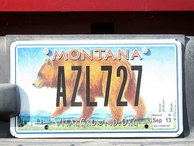Montana's Kennzeichen