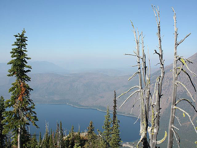 "Mount Brown Lookout", Lake McDonald