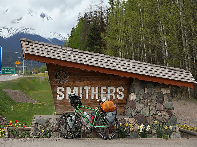 Ankunft in Smithers