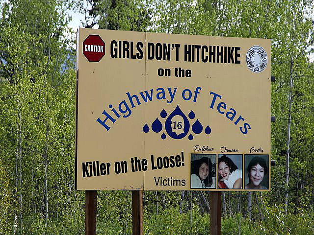 Yellowhead Highway - Highway of Tears...
