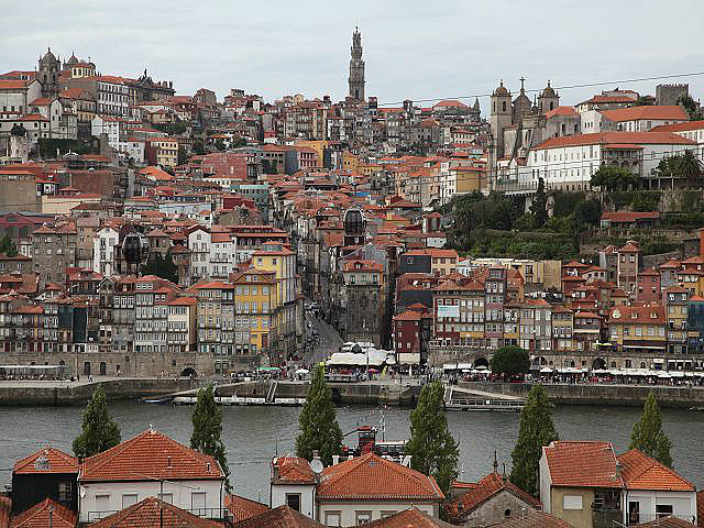 erster Blick auf Porto