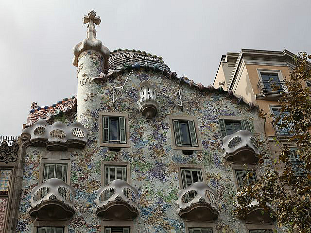 "Casa Batlló" von Antoni Gaudi