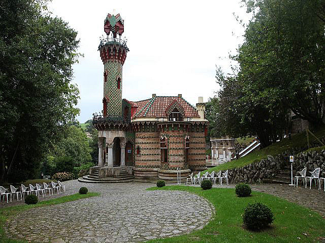Haus von Gaudi in "Comillas"