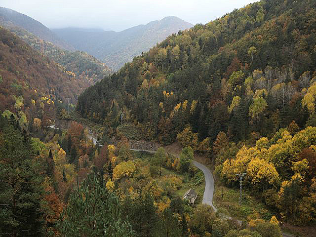 Herbst in den Pyrenäen