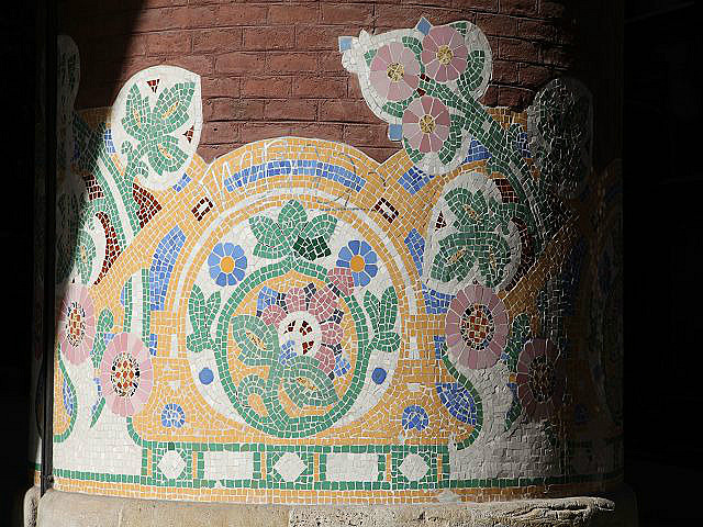 Mosaik am "Palau Música Catalana"