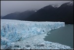 Perito Moreno Gletscher, leider im Regen