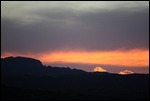 Sonnenuntergang in Ischigualasto