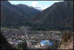 Blick zurück auf Urubamba