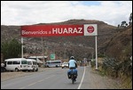 Ankunft in Huaraz
