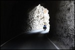 Tunnelstrecke durch den Canon del Pato