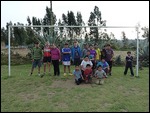 unsere Fußballmannschaft in Cajabamba