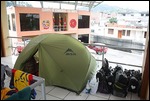 Campingplatz bei den "Bomberos"