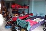 Dormitorio bei den Bomberos