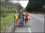 Begleitung von 2 Rennradfahrern nach Pasto