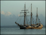 Piratenschiff vor Anker