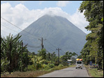 mit Blick auf den Vulkan "Arenal"