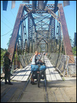 Stahlbogenbrücke nach Costa Rica
