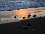 Steine am Strand
