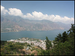 Ausblick Lago de Atitlán