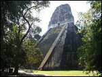 höchster Tempel in Tikal