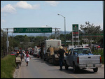 Straßenblockade in Ocosingo