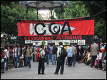 Proteste am Zócalo
