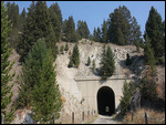 Tunnel-Durchfahrt