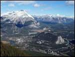 Ausblick über Banff