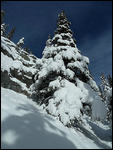 Schneewanderung: West Wind Pass