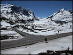 Straße zum Gletscher